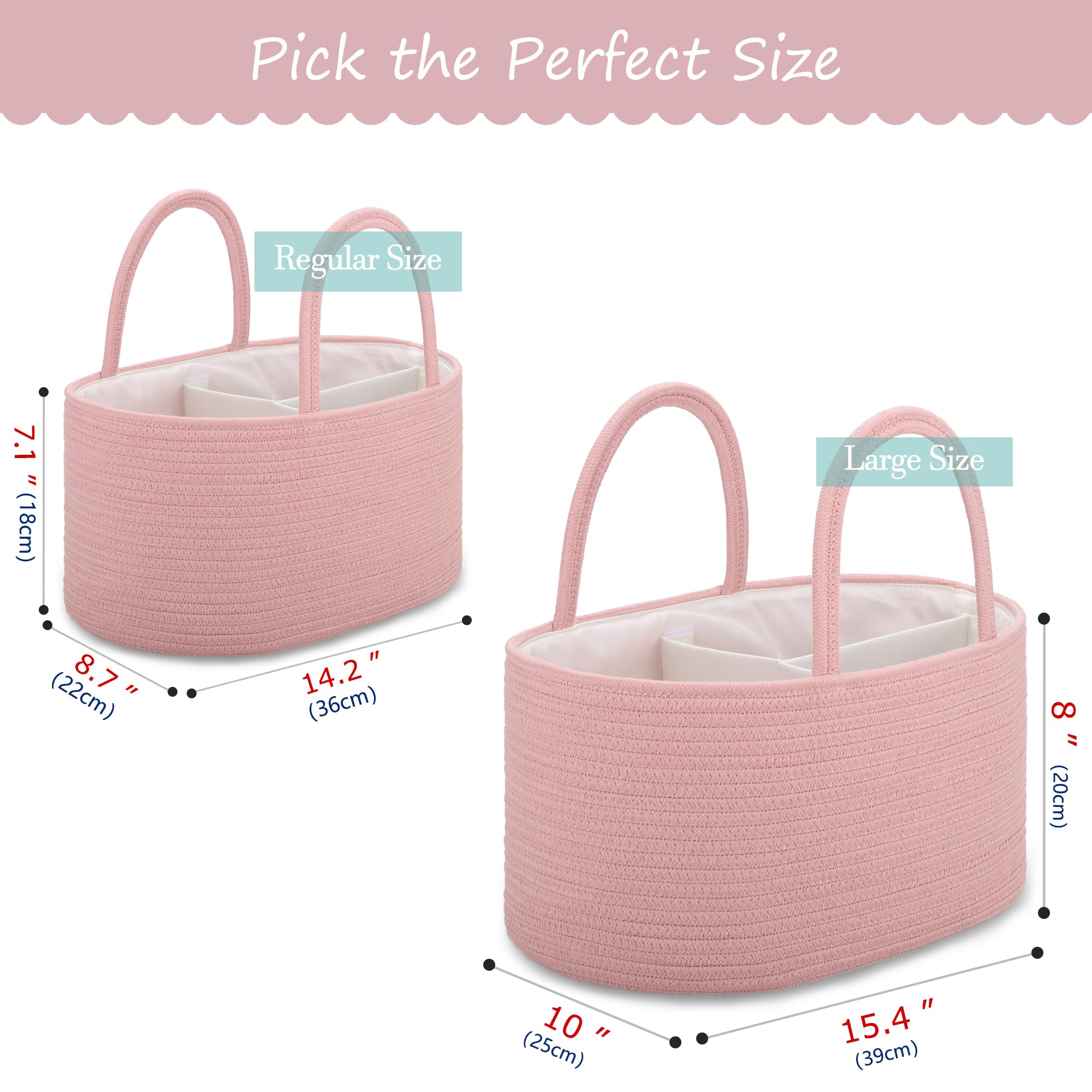 COMSE soft cotton rope material with baby-friendly texture.