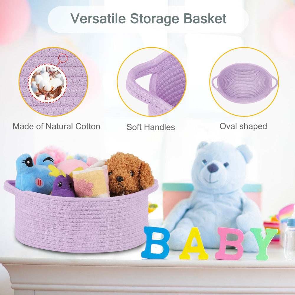 COMSE natural cotton rope material is safe for kids.