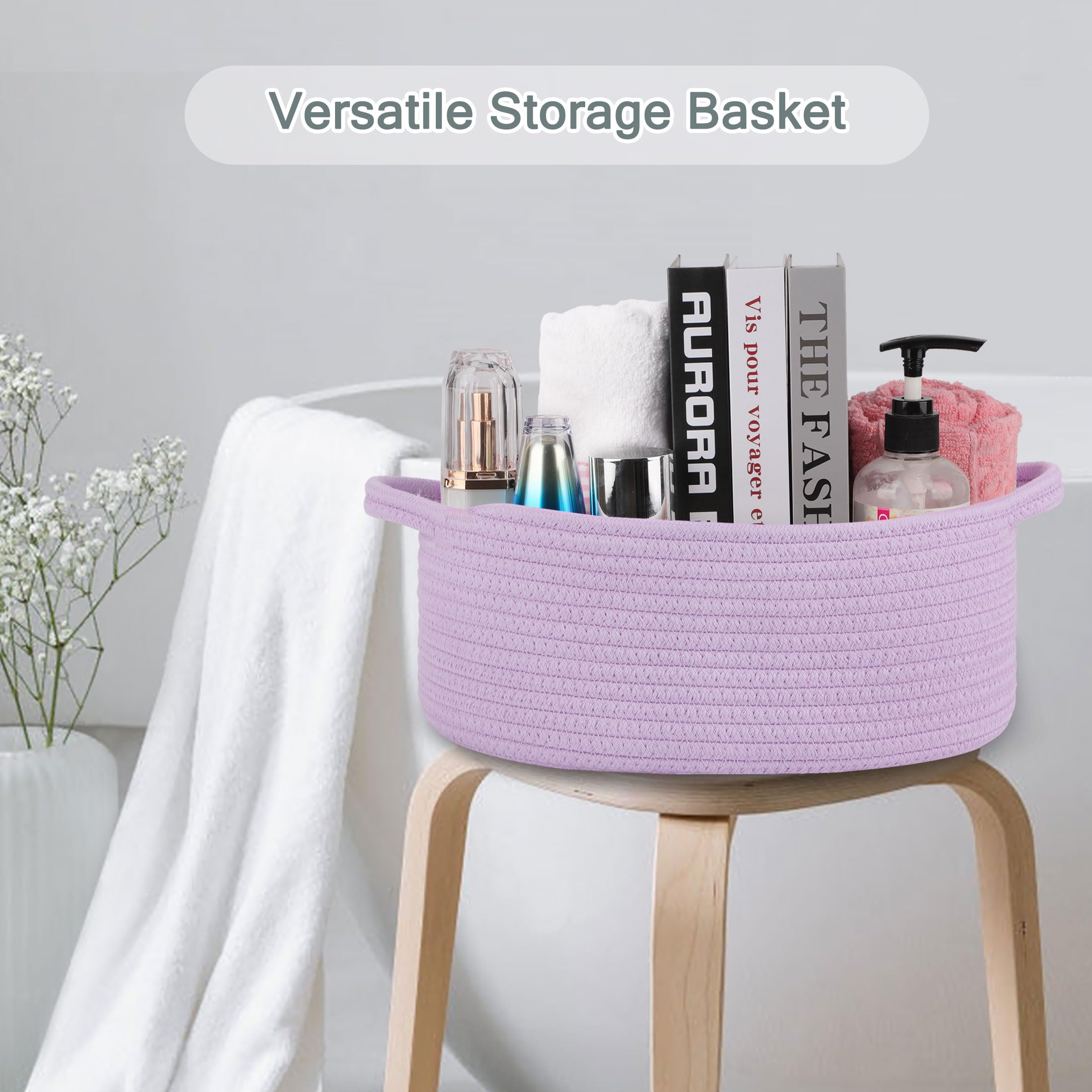 COMSE toy storage basket keeps kids' toys organized.
