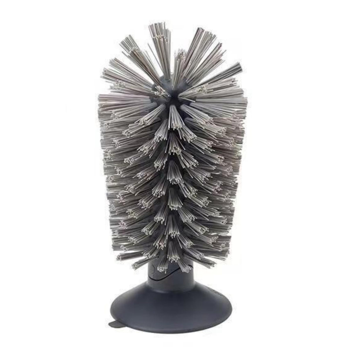 Comsnows glass cleaning brush with suction cup keeps glassware steady for quick cleaning