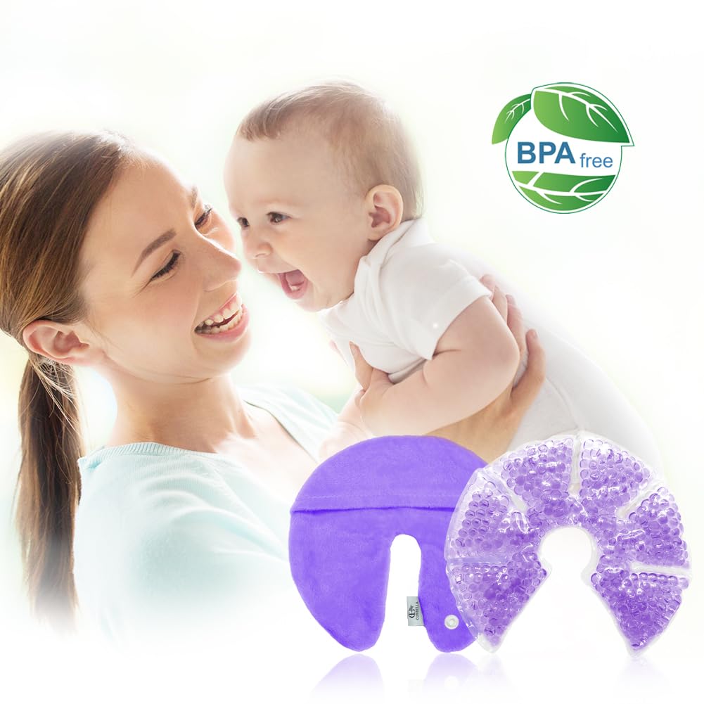 CONBELLA breast ice pack cooling engorgement for comfort during nursing.