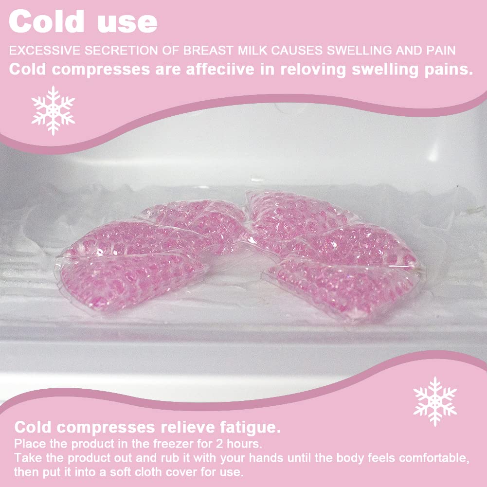 CONBELLA breast pads velvet cover offers skin-friendly cushioning for comfortable cooling.