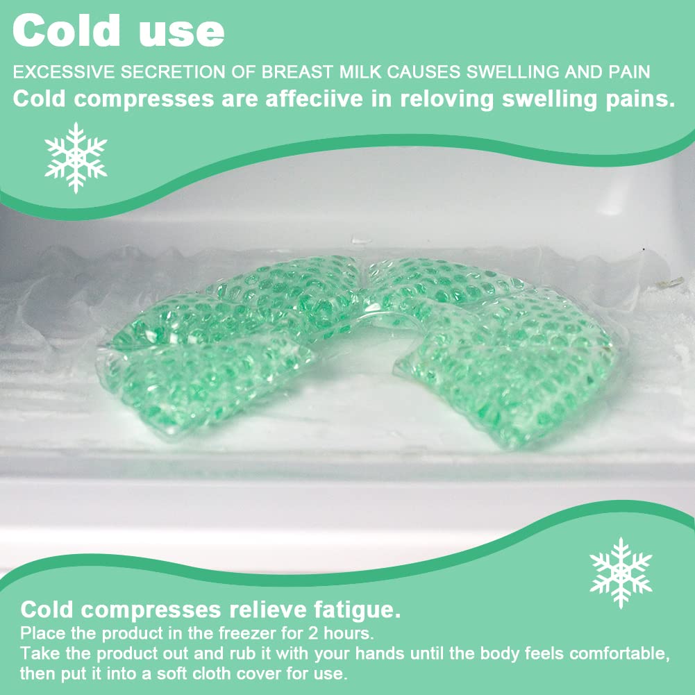 CONBELLA breast therapy pack blue cold function highlights soothing engorgement relief and tenderness.