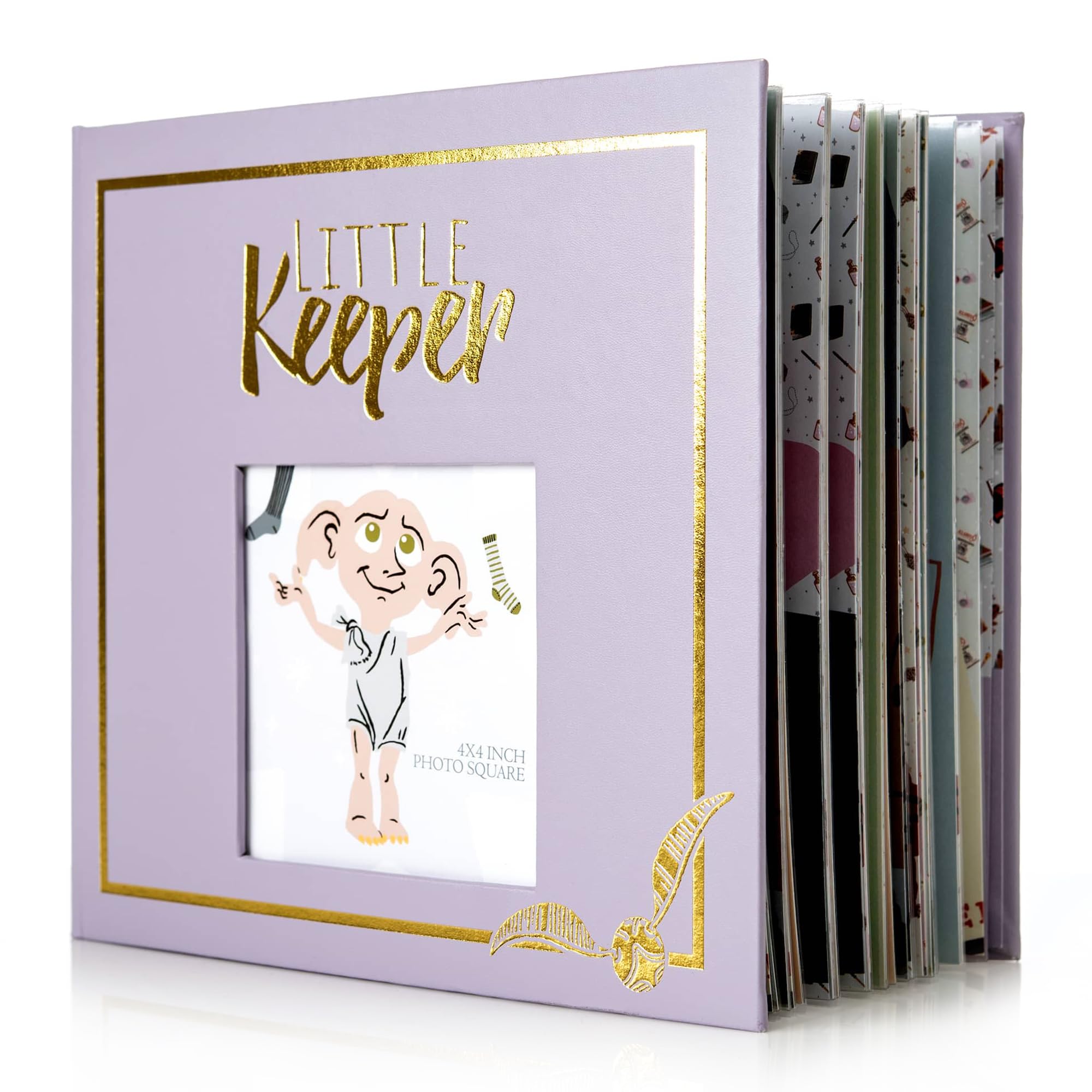 CON*QUEST Little Keeper pages displaying 200 photos across 100 sleeves for organized keepsakes