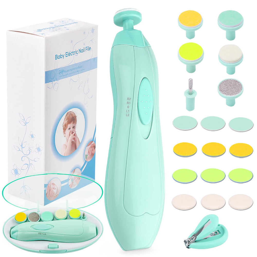 Consevisen baby nail trimmer front view—ergonomic, gentle grooming for tiny nails.