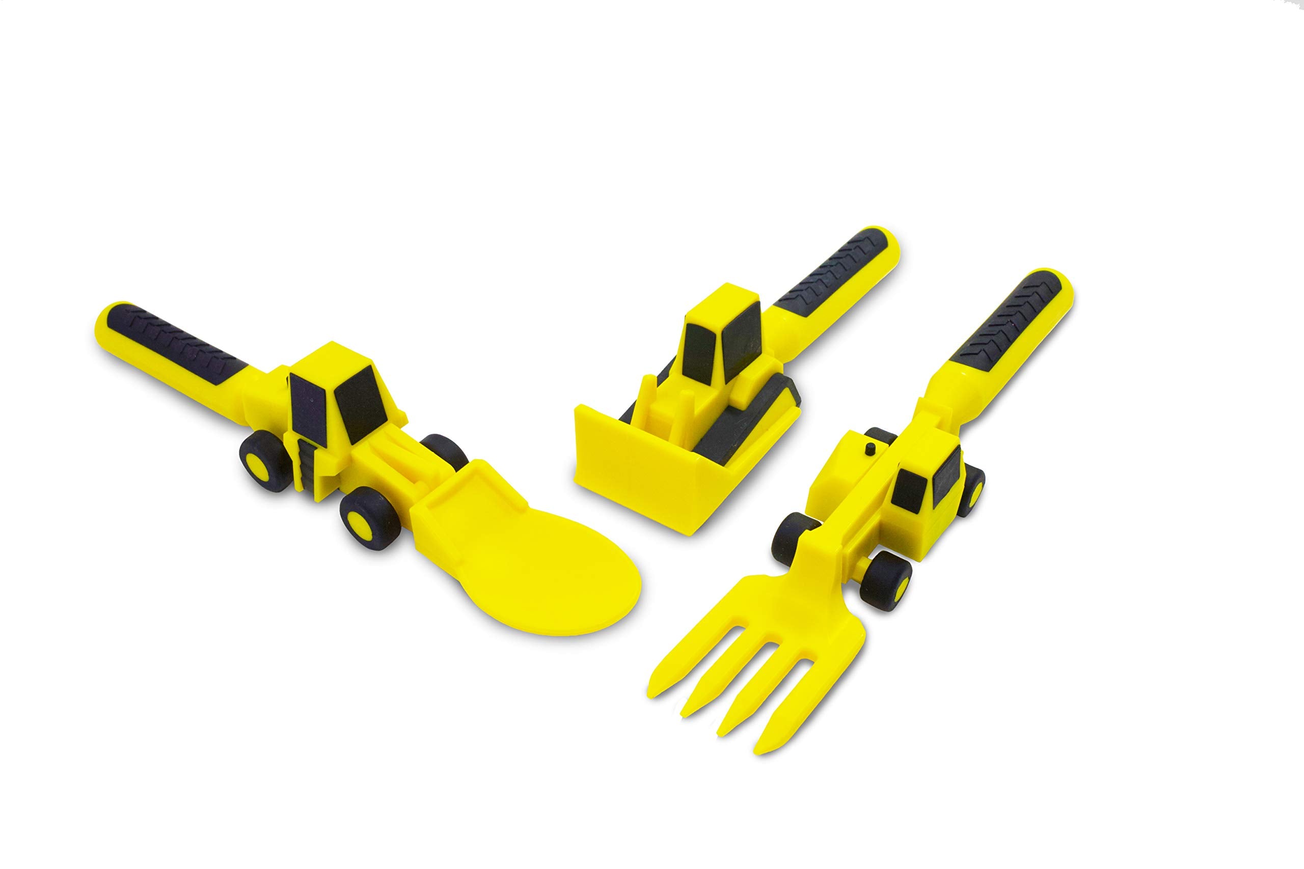 Easy-cleanup after meals with Constructive Eating dinnerware, dishwasher-safe and durable.
