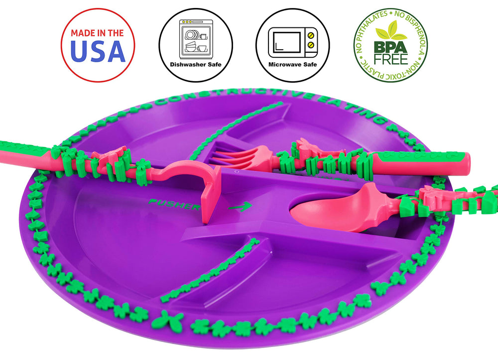 USA-made packaging by Constructive Eating emphasizes domestic manufacturing quality