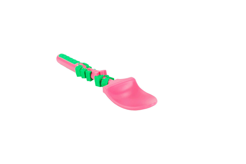 Constructive Eating meal setup with utensils and plate demonstrates durable USA design.