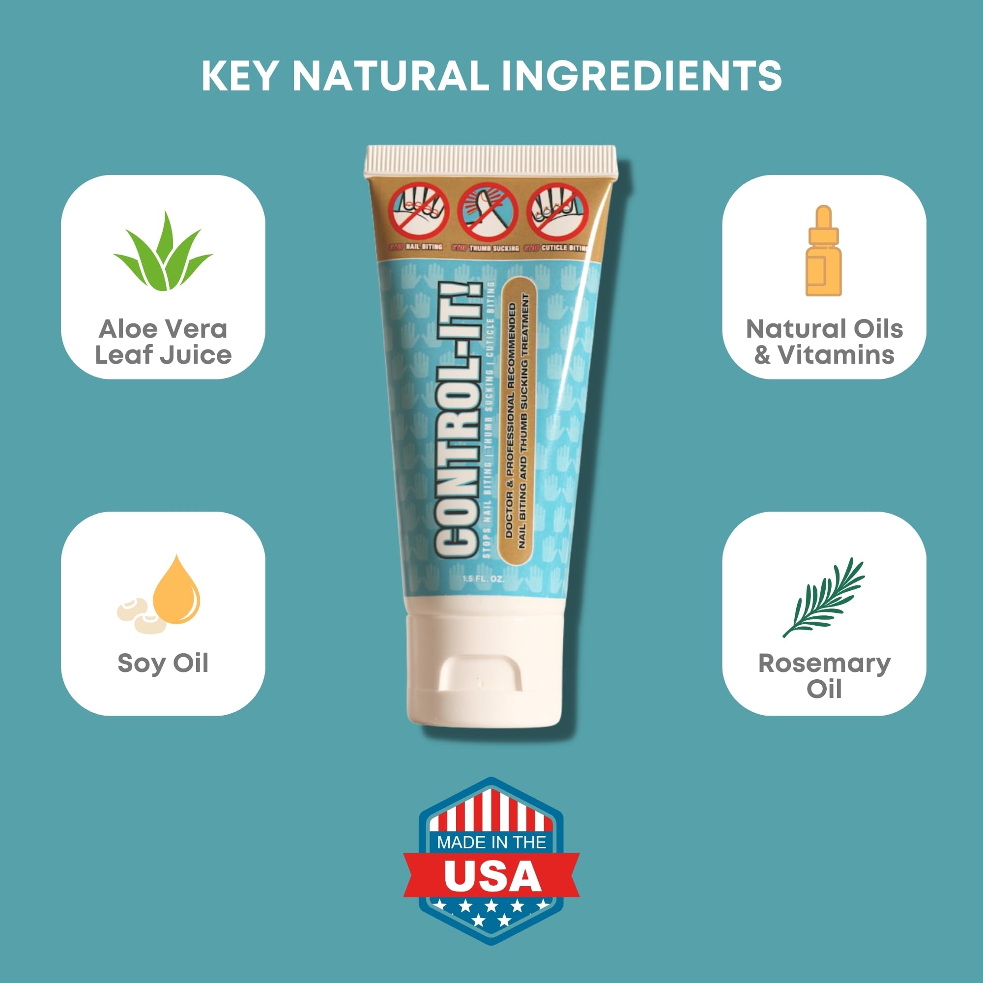 Control-It natural ingredients from USA for safe deterrent.