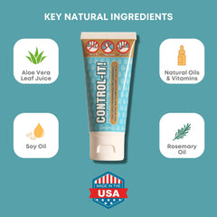 Control-It natural ingredients from USA for safe deterrent.