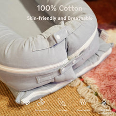 CooCooBaby lounger safety certifications reinforce trusted use and quality.