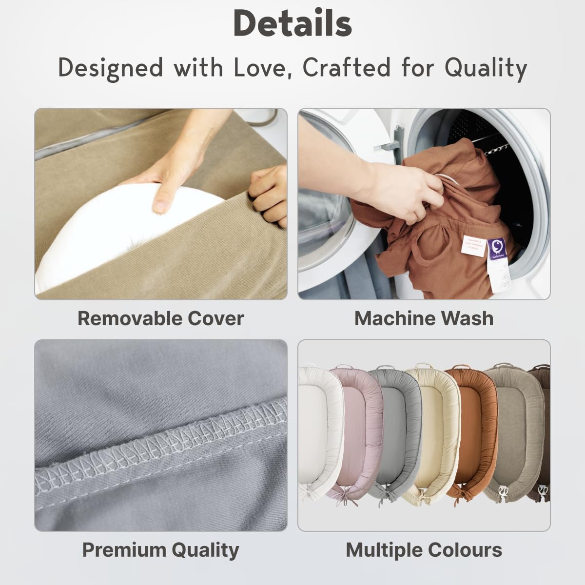 CooCooBaby sustainable design showcasing ethical production and minimalist approach