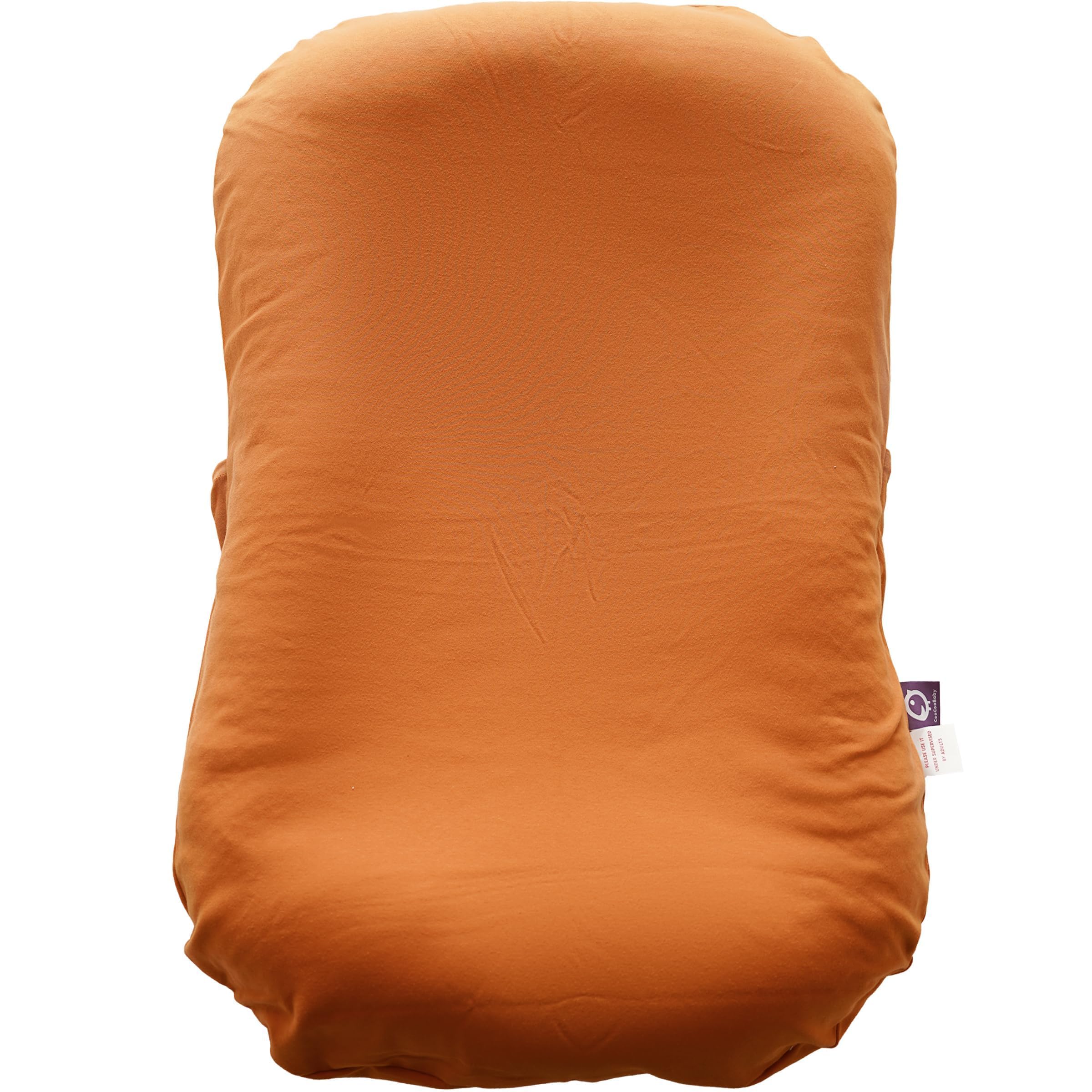 CoocooBaby golden-brown fabric adds warmth and nursery style.