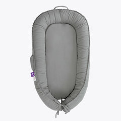 CooCooBaby infant lounger front view showing cozy cuddling support