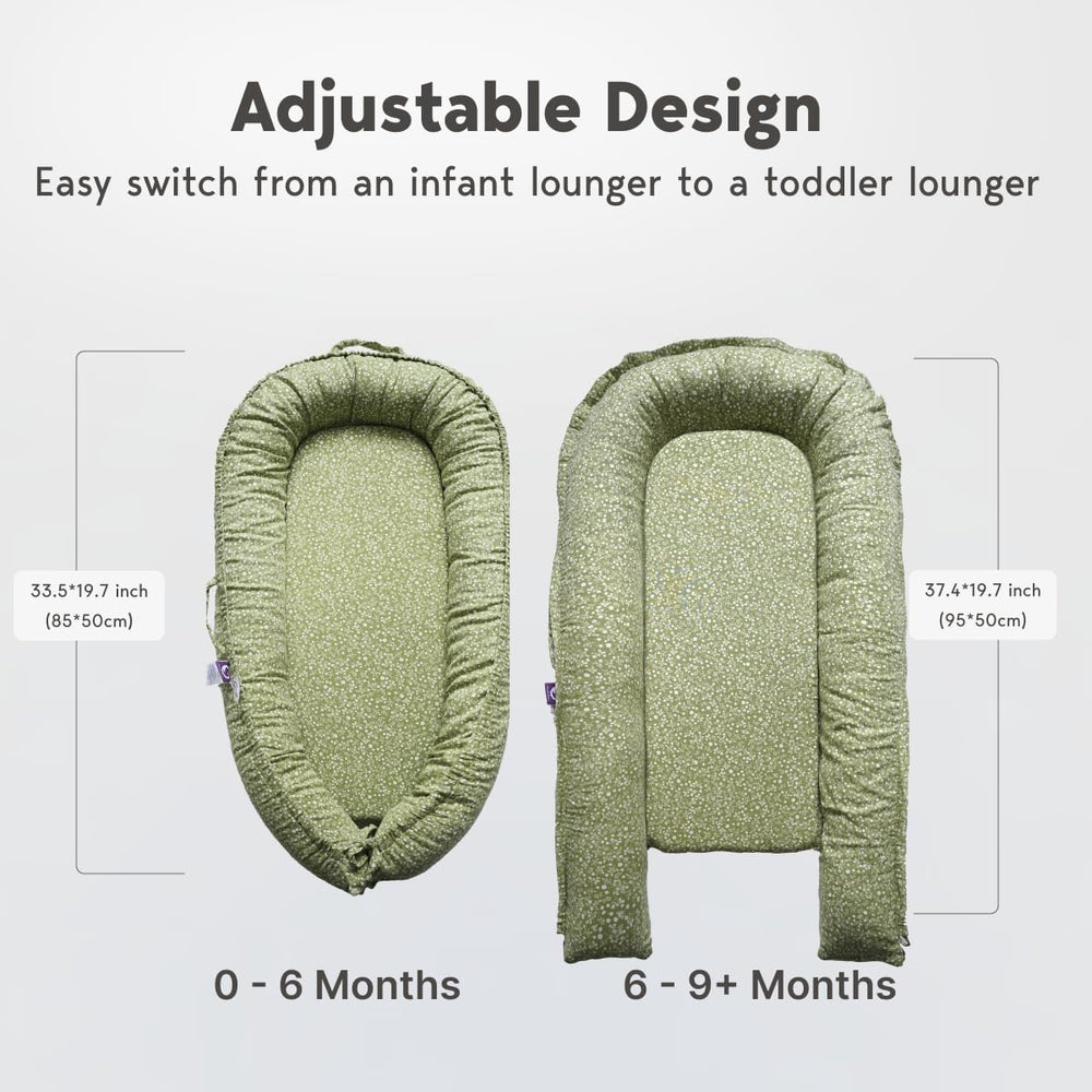 CooCooBaby safety-certified materials offer non-toxic, hypoallergenic surroundings.