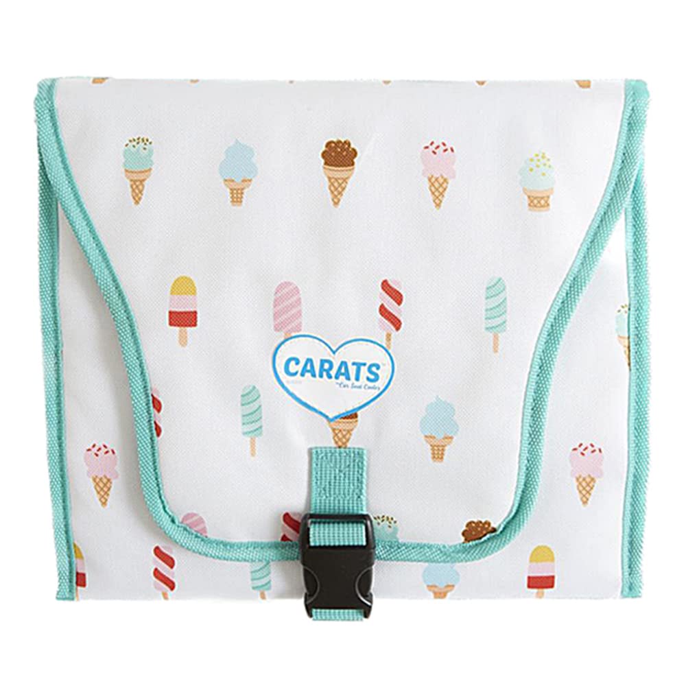 Cool Carats cooling pad in car seat cools hot rides.