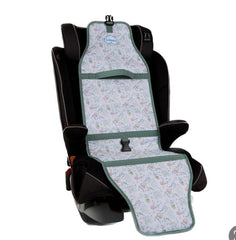 Cool Carats car seat cooling pad on seat delivers quick comfort for hot car rides.