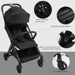 COOL KIDS stroller interior with spacious seat and adjustable footrest for comfort.