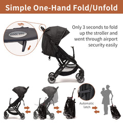 COOL KIDS sun canopy pop-out demonstrates sun protection and weather-ready travel.