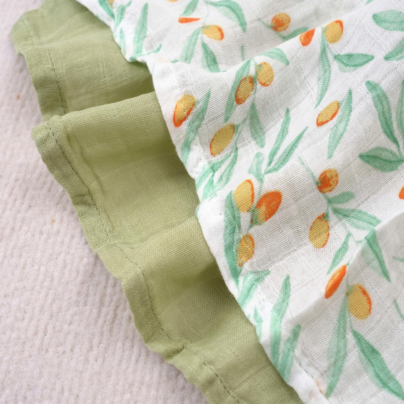 CoolaPeach baby-burp-cloth-soft proves handy for feeding cleanups with gentle touch