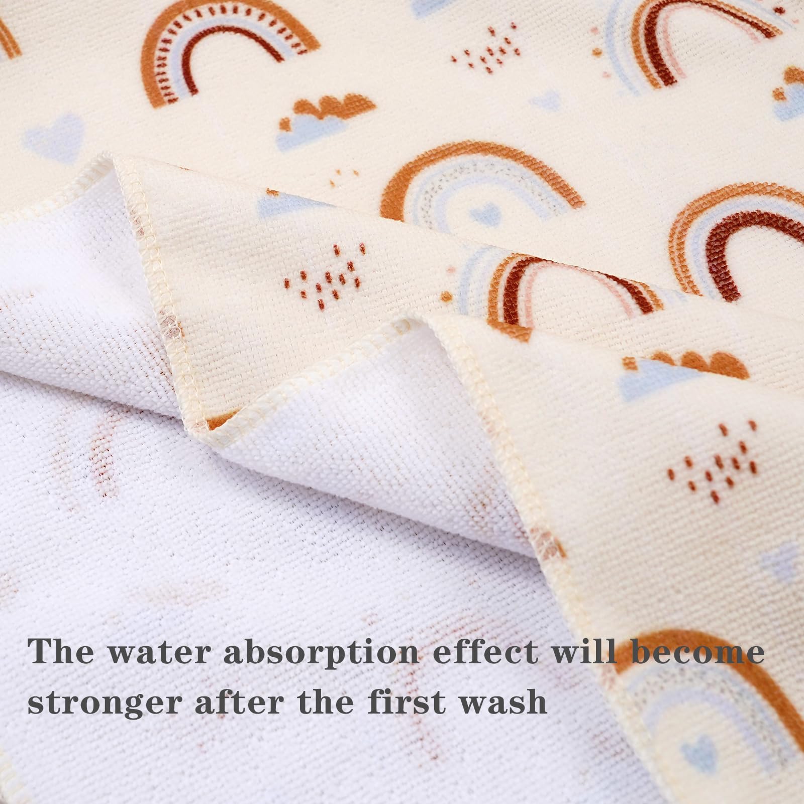 CoolaPeach baby towel poncho soft skin-friendly and cozy.