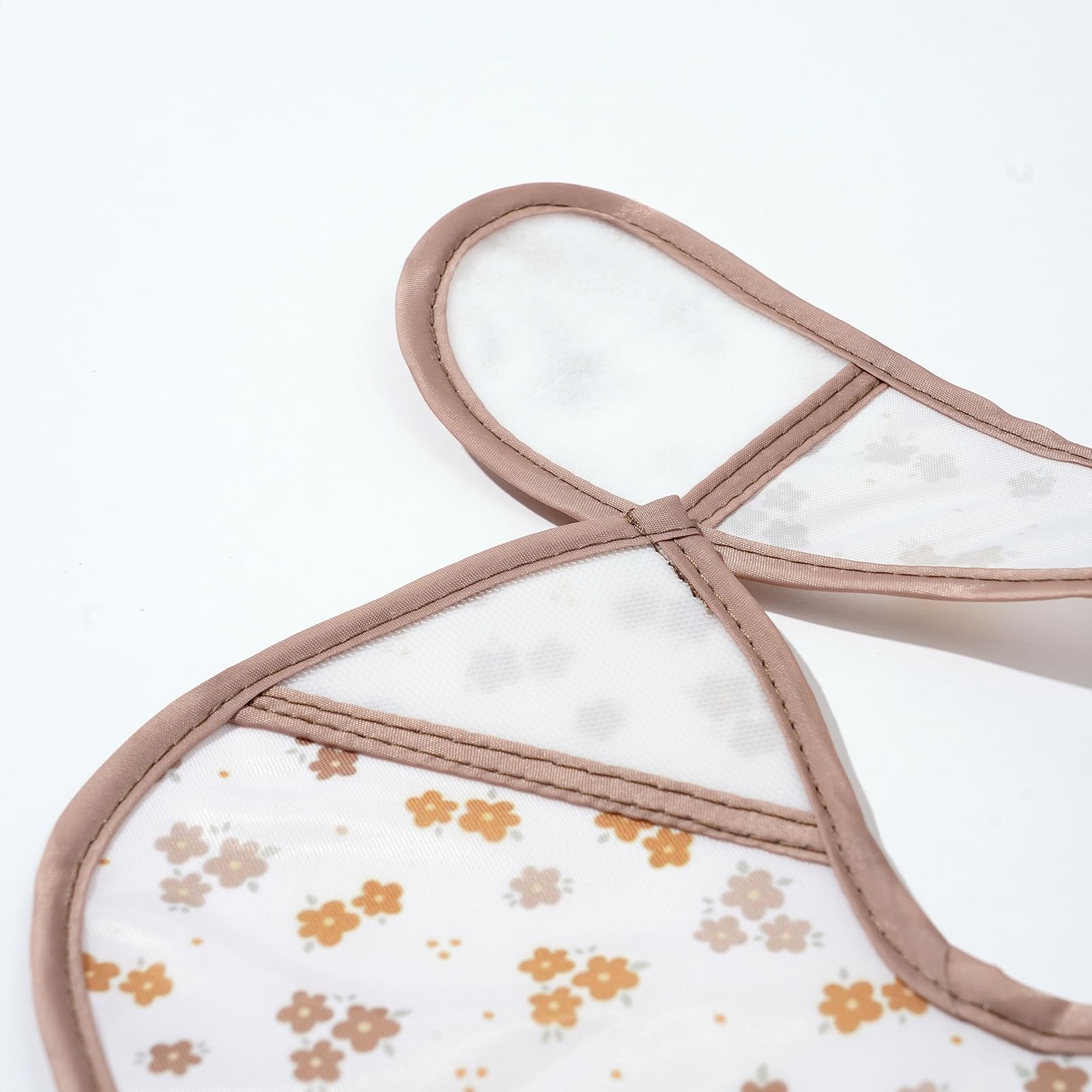 CoolaPeach bibs adjustable-neck Velcro detail ensures safe fit