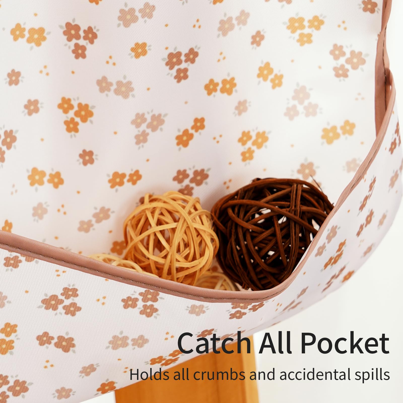 CoolaPeach bibs ideal for home dining and travel meals