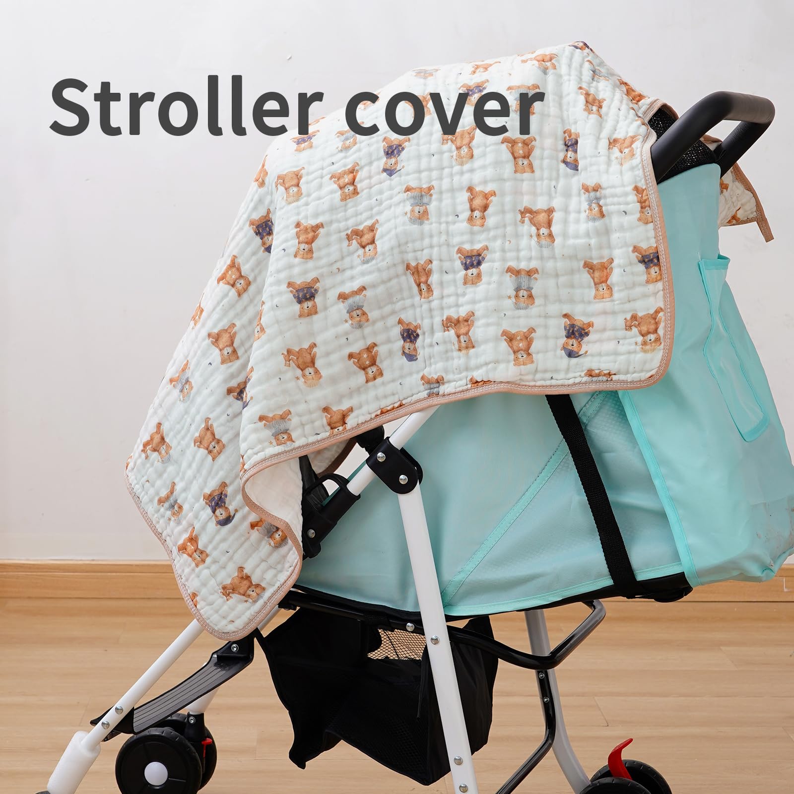 CoolaPeach absorbent fabric dries baby quickly and comfortably.