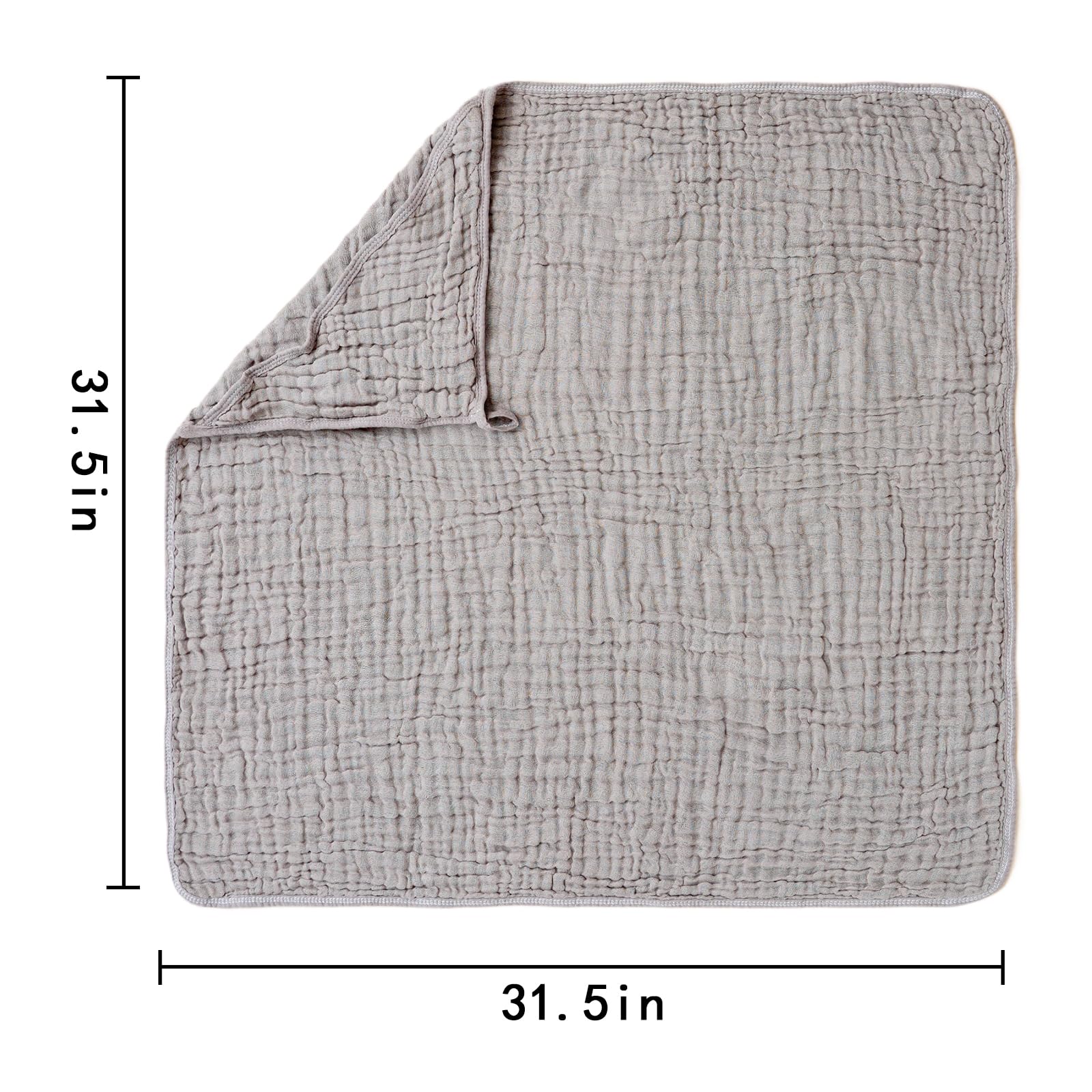 CoolaPeach towel close-up shows soft cotton fabric for gentle skin.