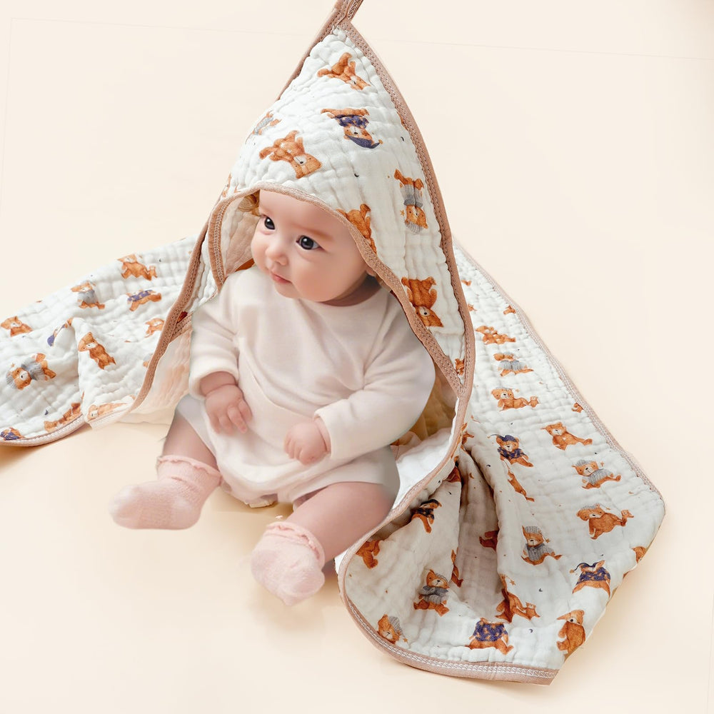 CoolaPeach multiuse towel doubles as swaddle or play mat.