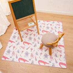 CoolaPeach Splat Mat anti-slip back keeps mat from sliding during use.