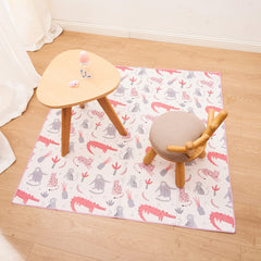CoolaPeach foldable travel mat for on-the-go mess protection.
