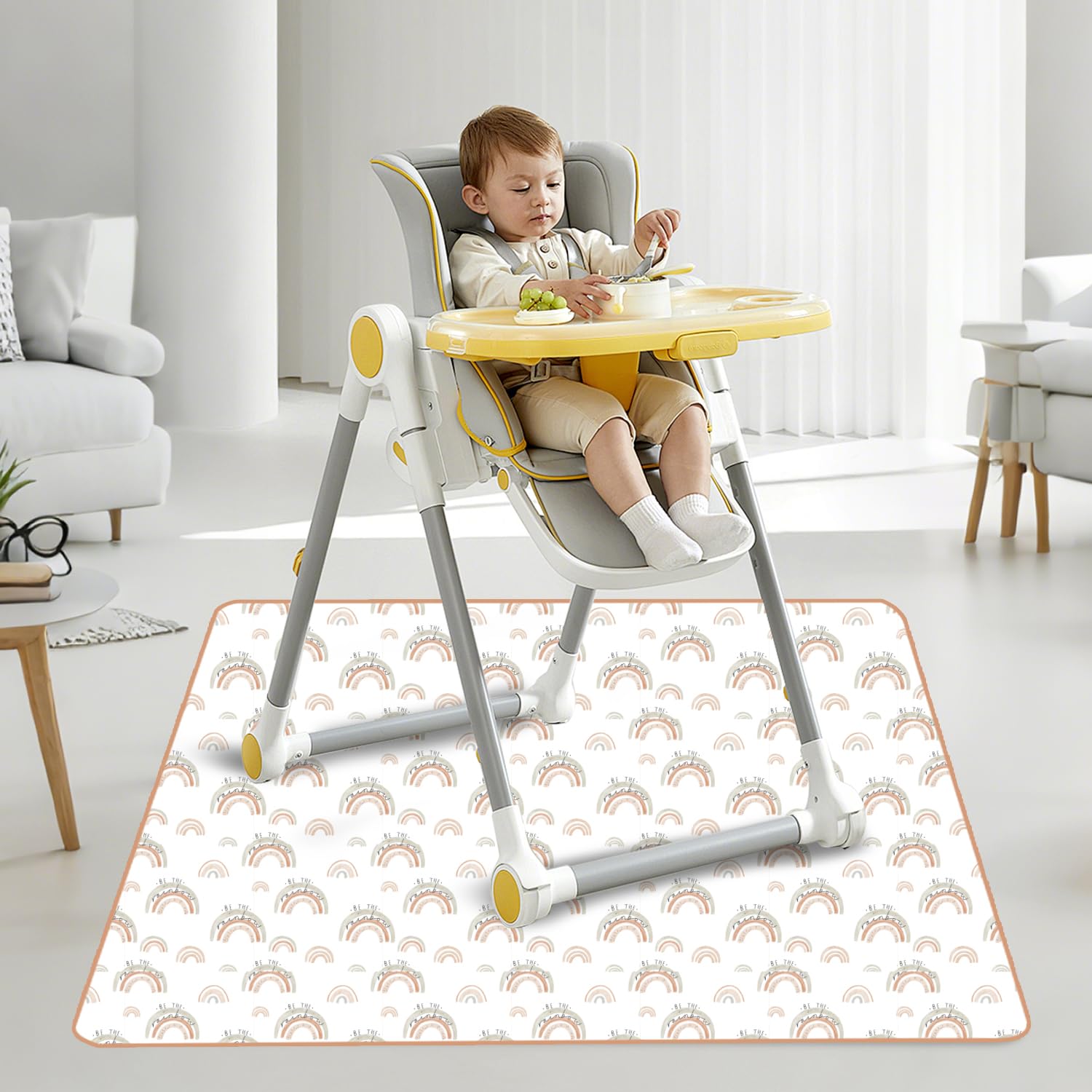 CoolaPeach splat mat wipe-clean tablecloth for playtime cleanup