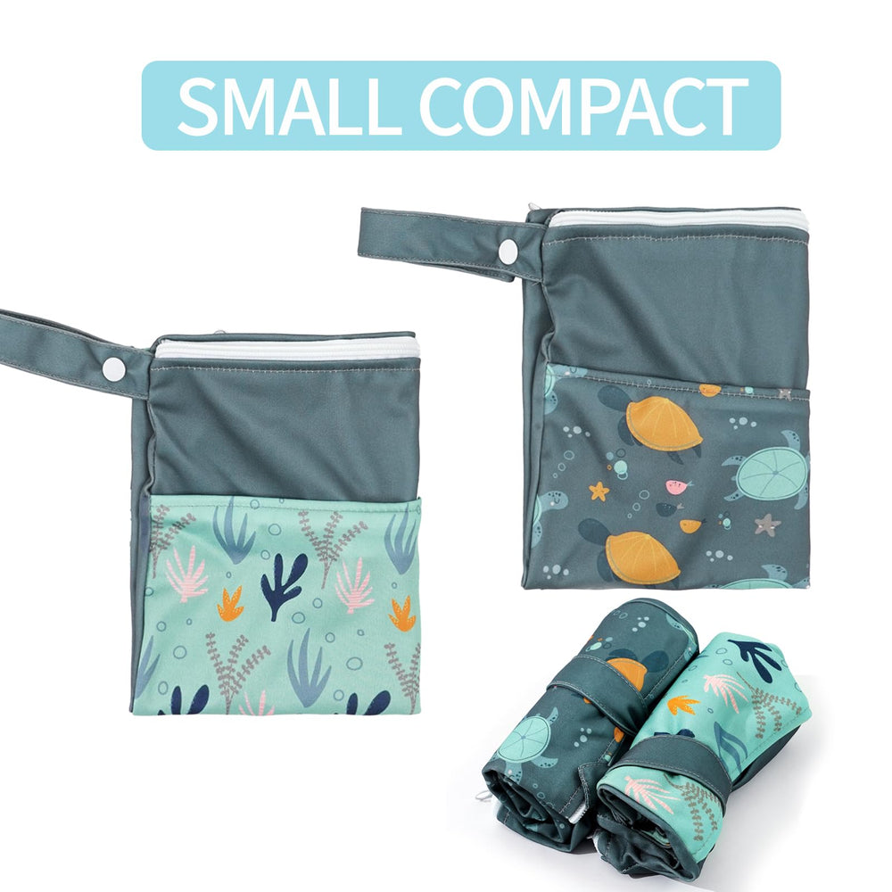 CoolaPeach snap wrist strap for easy hanging on strollers.