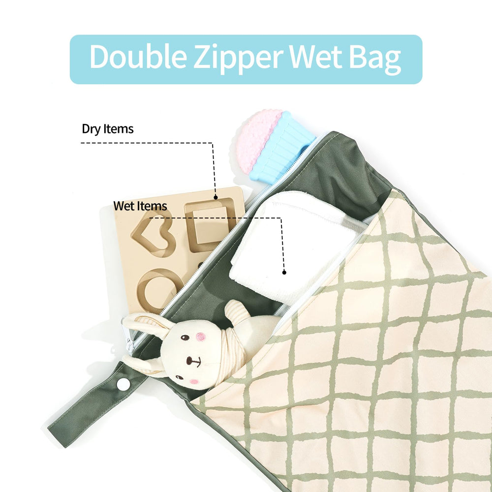 CoolaPeach wrist strap enables hands-free carrying on trips.