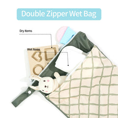 CoolaPeach wrist strap enables hands-free carrying on trips.