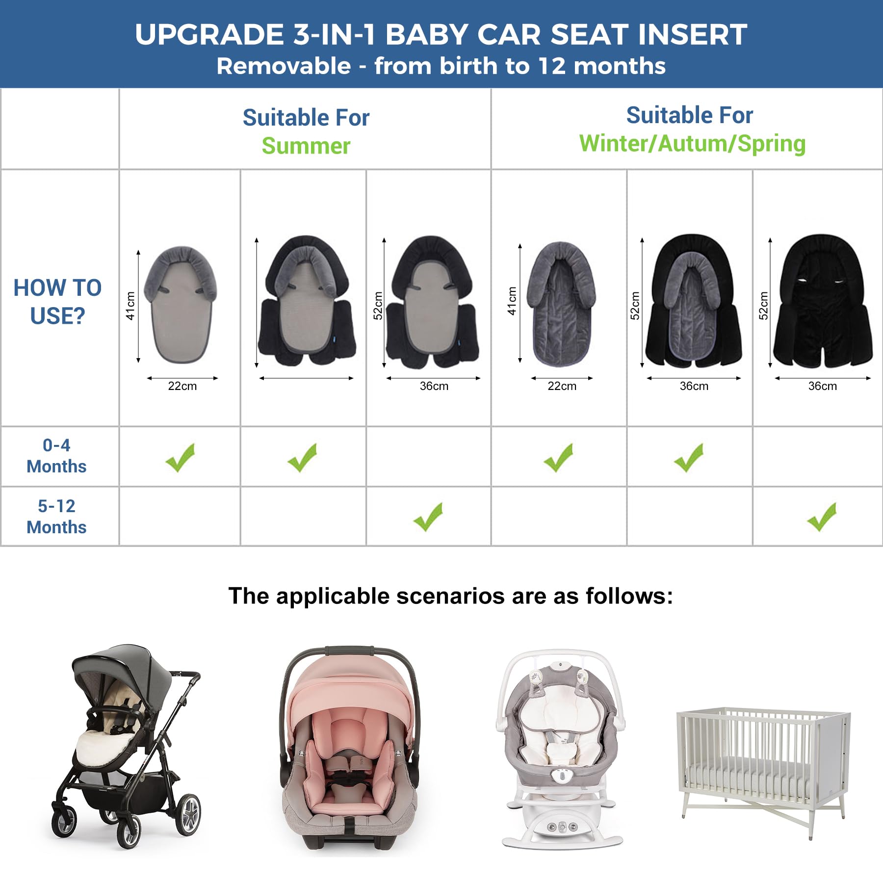 CoolBEBE car seat compatibility image suggests universal fit with multiple brands.