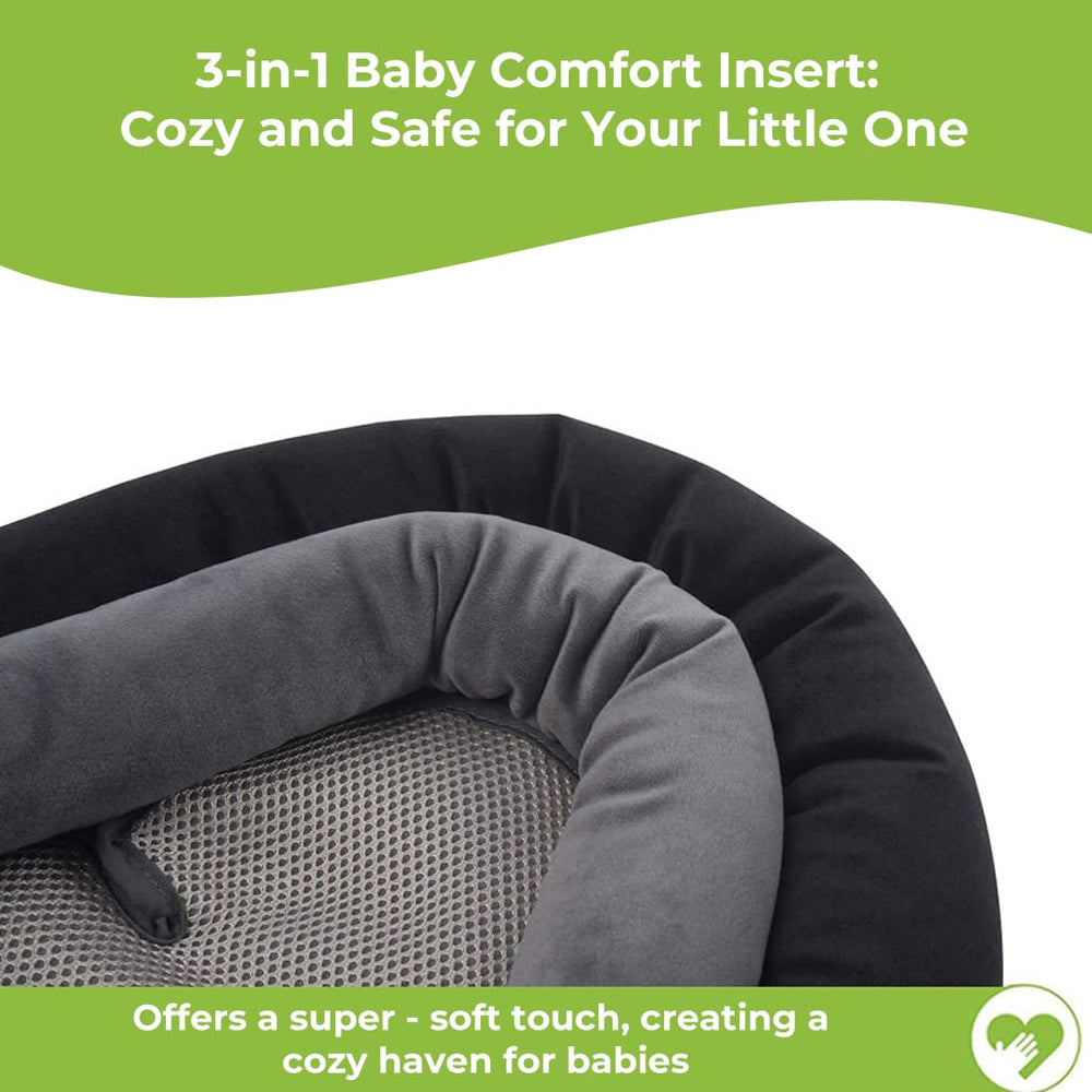 CoolBEBE inner removable section demonstrates easy customization as babies grow.