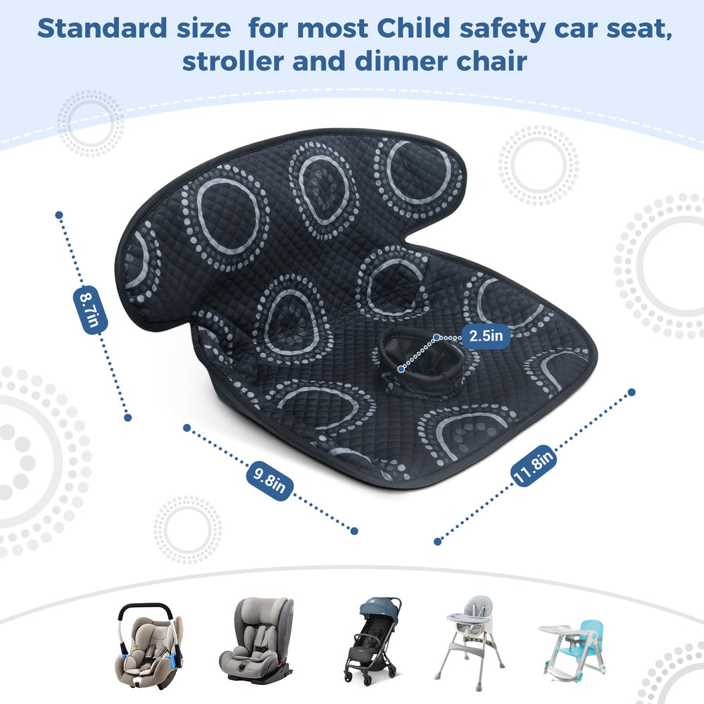 COOLBEBE breathable organic cotton layer adds skin-friendly softness.