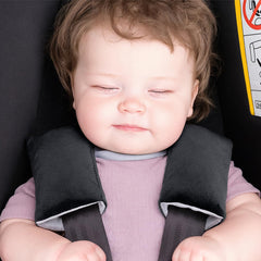 CoolBebe car-seat strap cover softens straps for a snug, irritation-free experience.