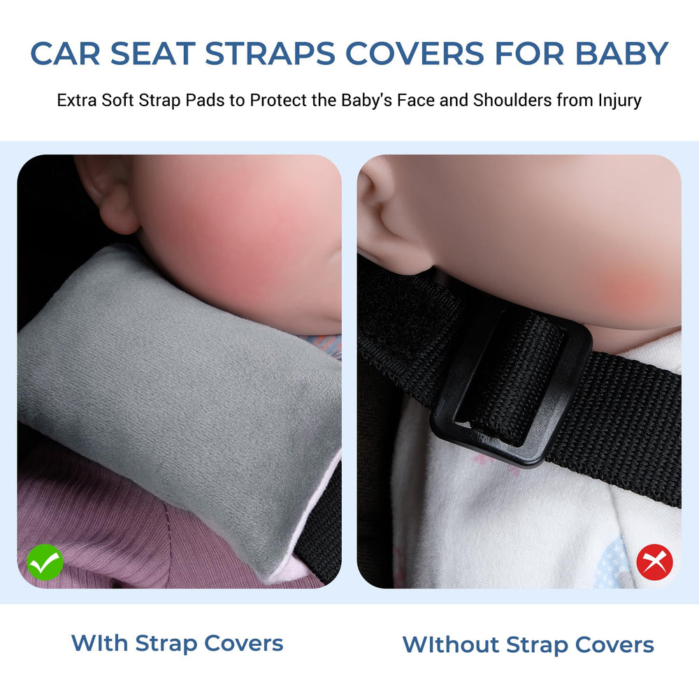 COOLBEBE universal-fit pad fits car seats, strollers, high chairs