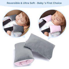 COOLBEBE pad on stroller provides extra cushioning during travel