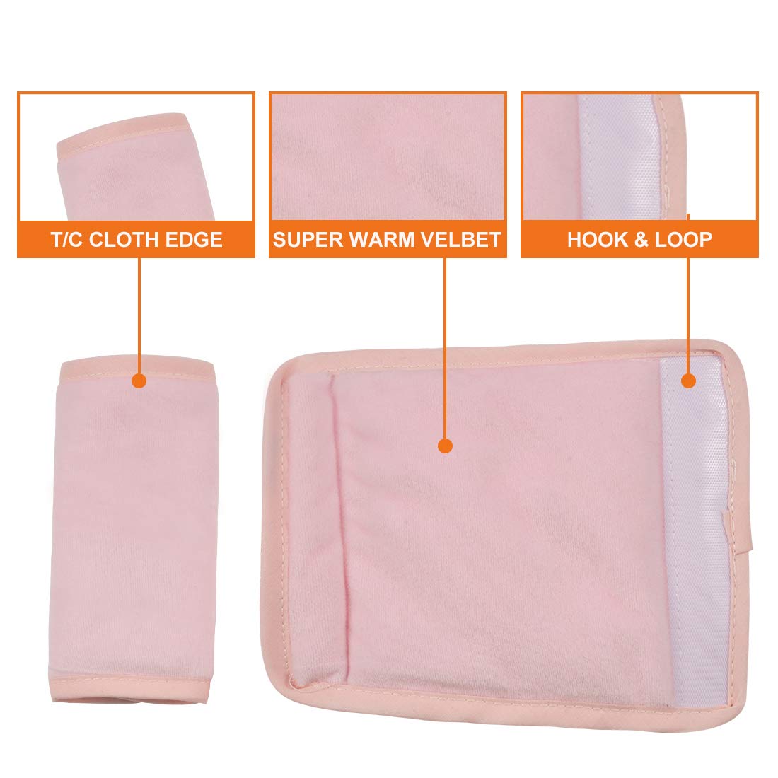 COOLBEBE machine-washable padding keeps belts clean