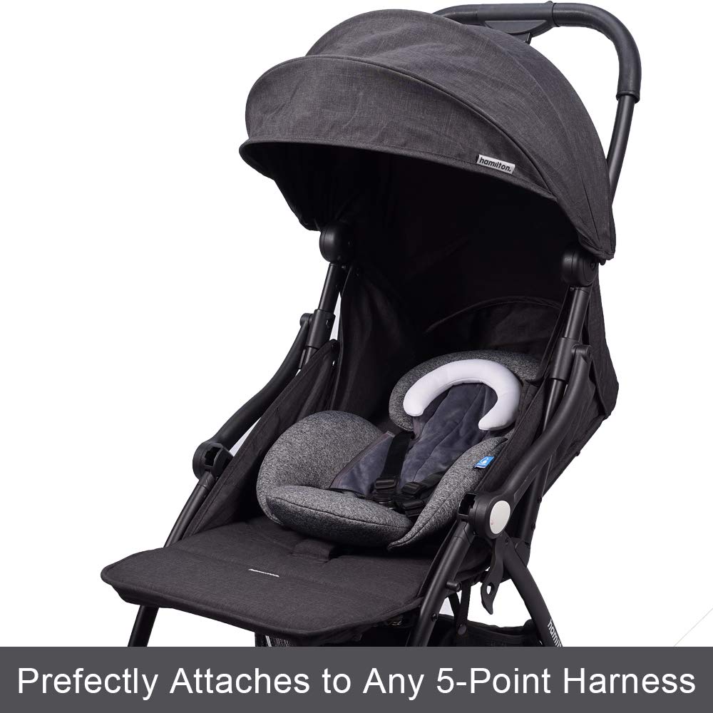 COOLBEBE new-2in1-babybody-cushion-car-seat-insert supports secure infant seating.