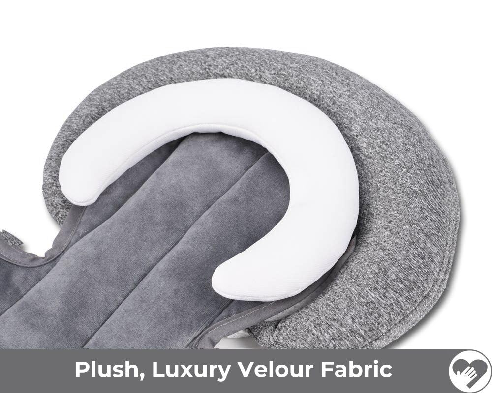 COOLBEBE new-2in1-babybody-cushion-cleaning-care communicates easy cleanup.