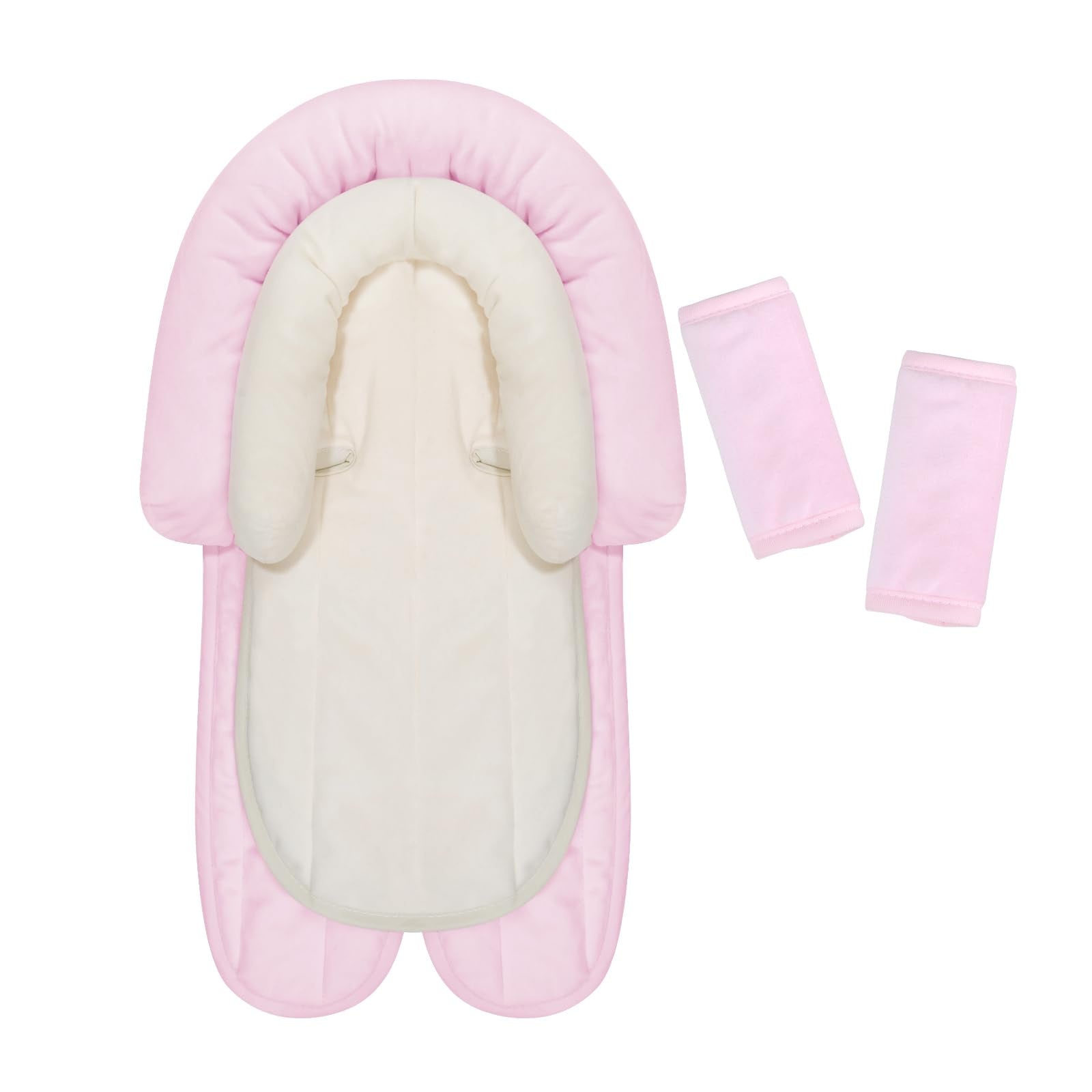 COOLBEBE new babybody support insert in pink cushions newborn comfort and breathability.