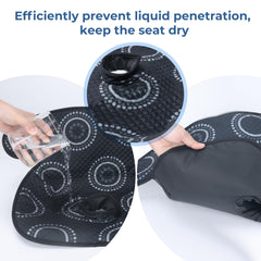 COOLBEBE piddle pad soft cotton layer for gentle baby comfort in transit.