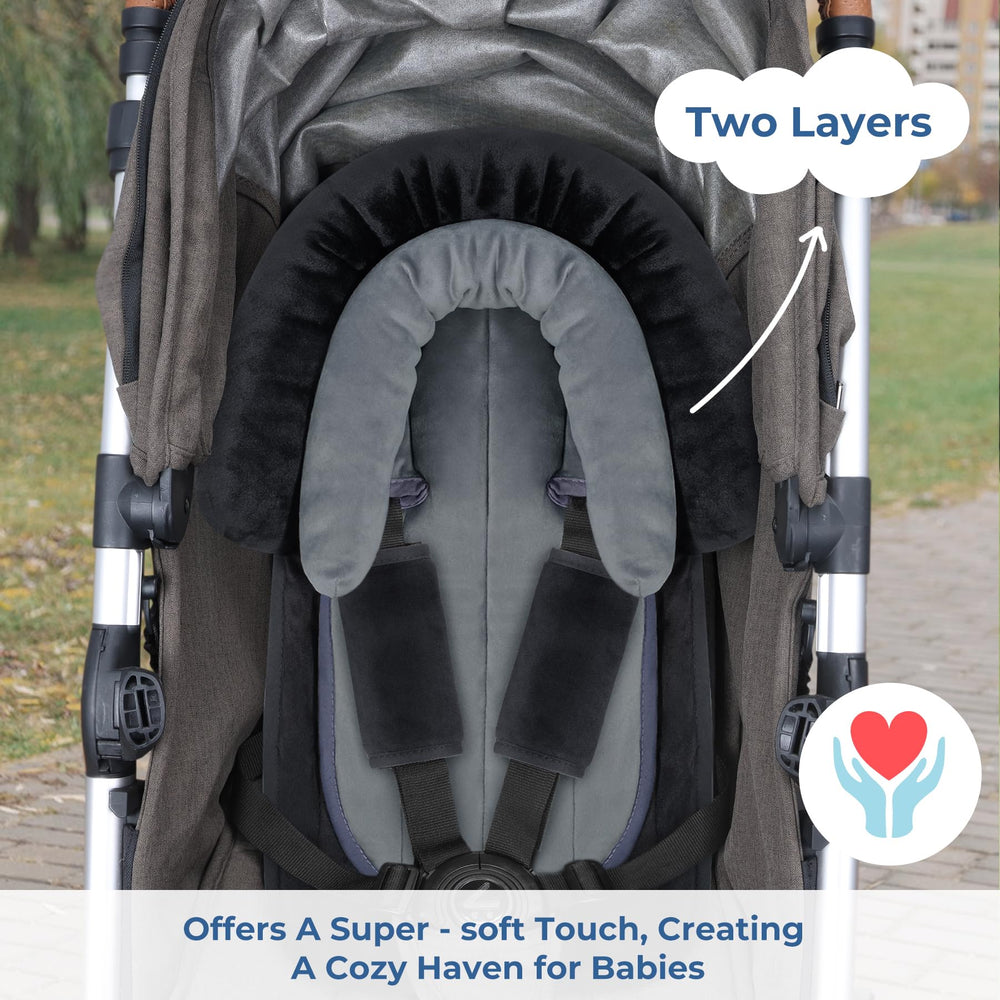 COOLBEBE reversible babybody cushion provides two feels for seasons and growth