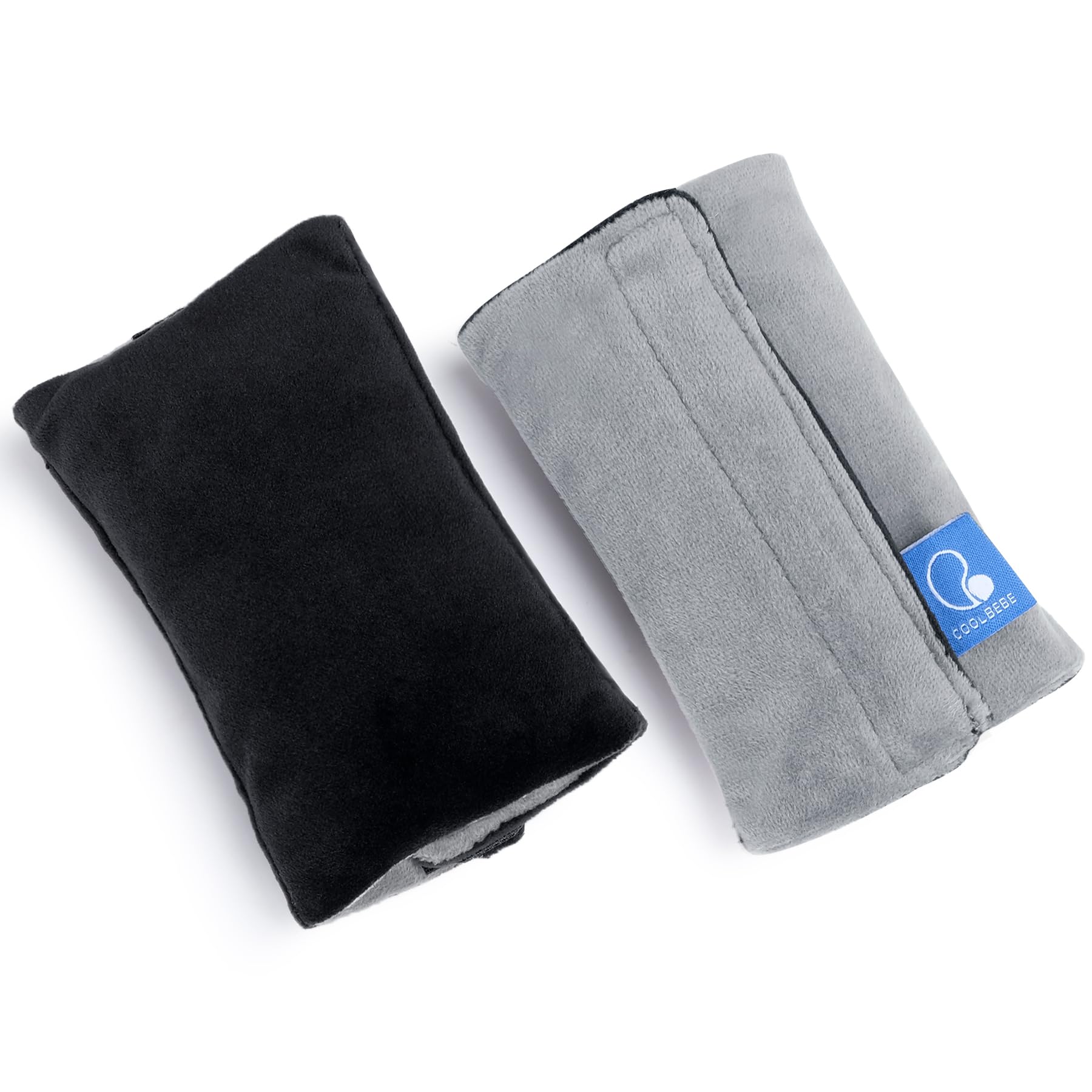 CoolBebe soft foam belt pad adds light cushioning for longer trips.