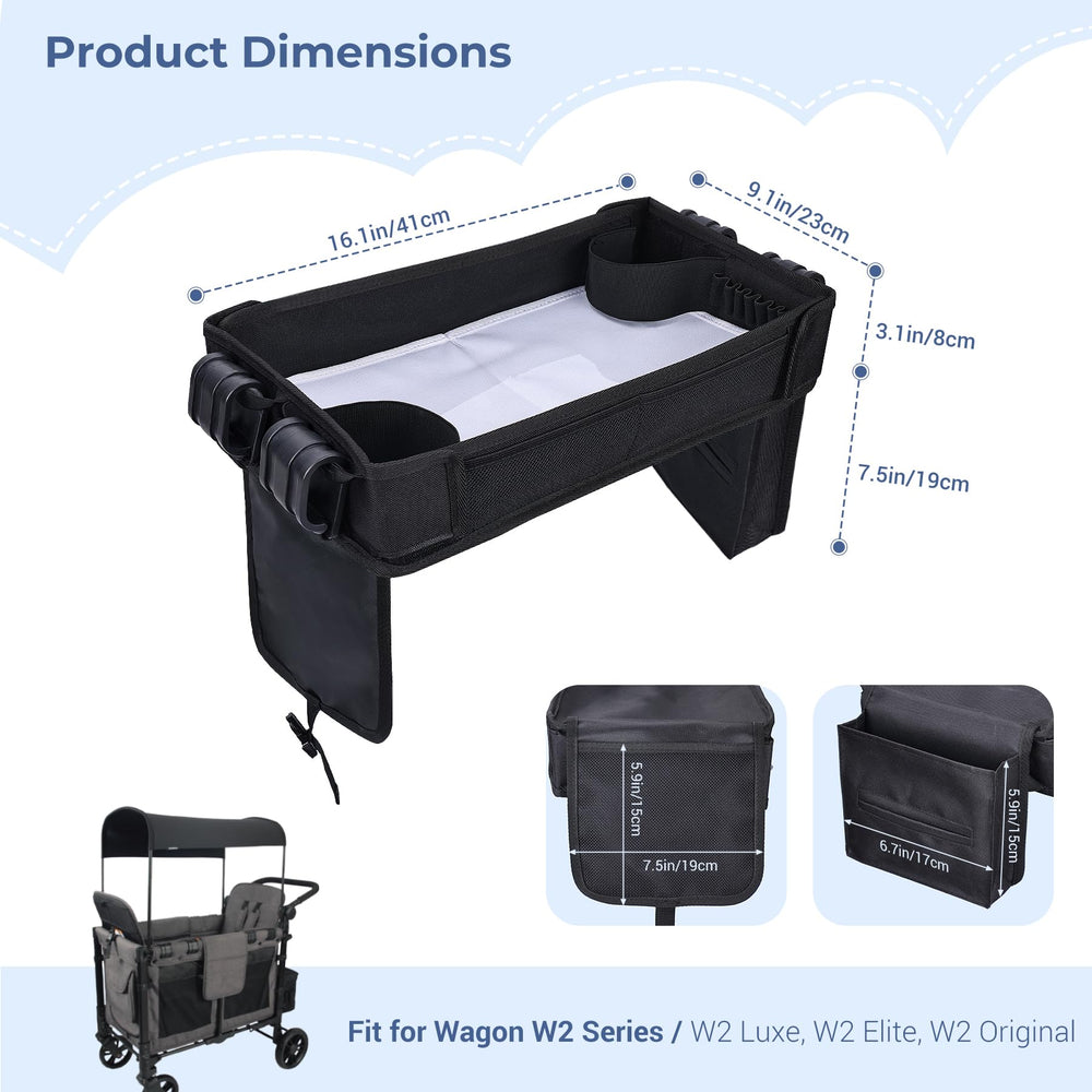 COOLBEBE outdoor-use tray supports park outings with easy setup.
